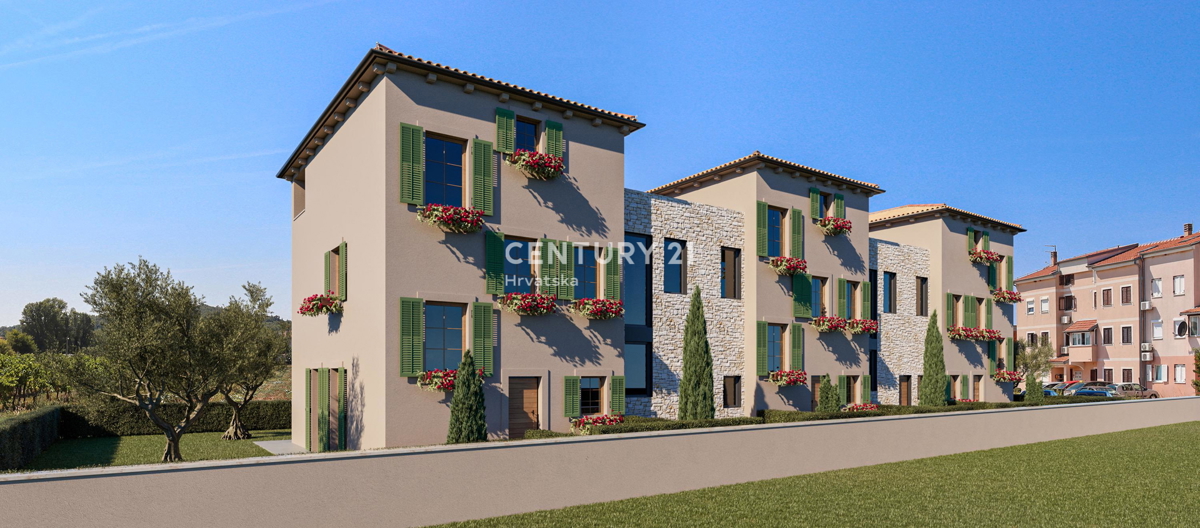 POREČ, VENDESI CASA MODERNA NUOVA A SCHIERA