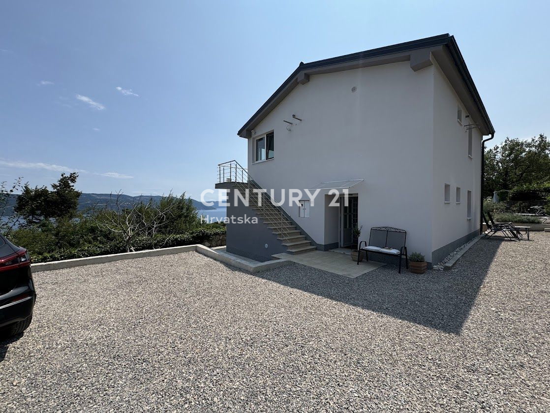 LABIN, CASA CON VISTA PANORAMICA SUL MARE