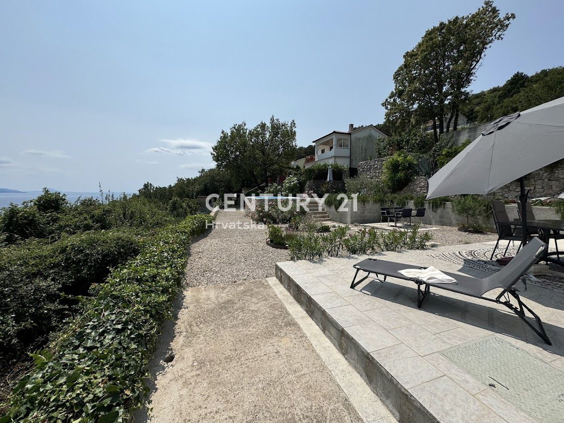 LABIN, CASA CON VISTA PANORAMICA SUL MARE