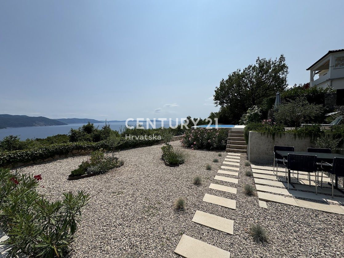 LABIN, CASA CON VISTA PANORAMICA SUL MARE