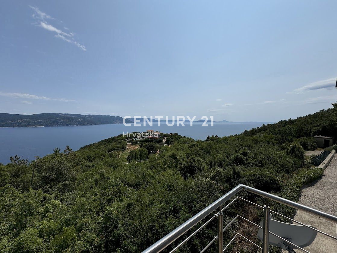 LABIN, CASA CON VISTA PANORAMICA SUL MARE