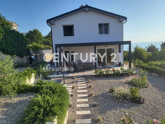 LABIN, CASA CON VISTA PANORAMICA SUL MARE