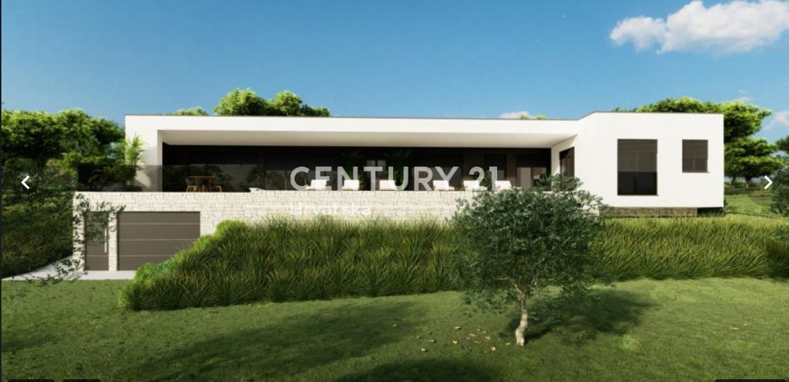 KAROJBA, TERRENO EDIFICABILE CON PERMESSO DI COSTRUIRE PER DUE CASE MODERNE