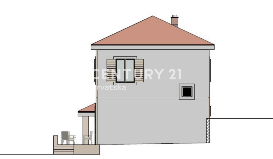 SVETVINČENAT, TERRENO EDIFICABILE CON PERMESSO DI COSTRUIRE PER VILLA E TERRENO AGRICOLO AL MARGINE DELLA CIVILTÀ