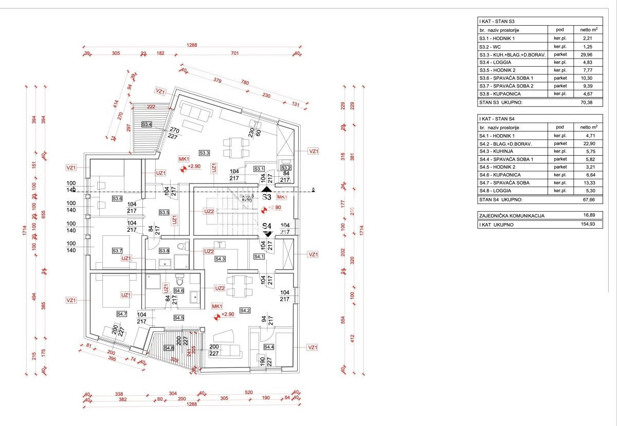 Vendita, Appartamento, 3 locali, Istarska županija, Umag
