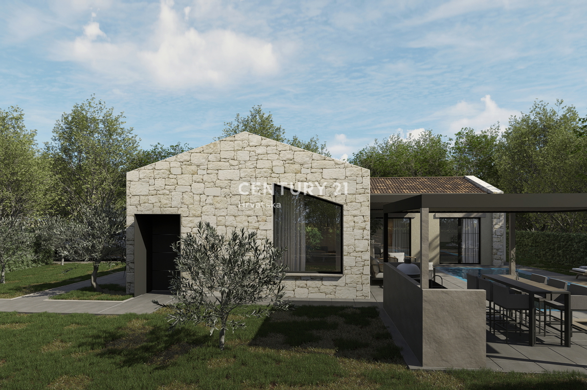 POREČ, IN VENDITA SPLENDIDA CASA MODERNA CON PISCINA