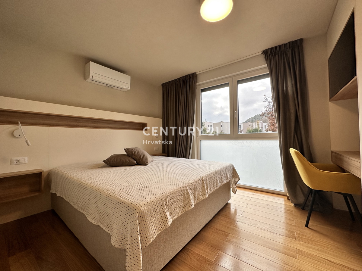 LABIN, APPARTAMENTO IN NUOVA COSTRUZIONE CON VISTA APERTA SUL MARE