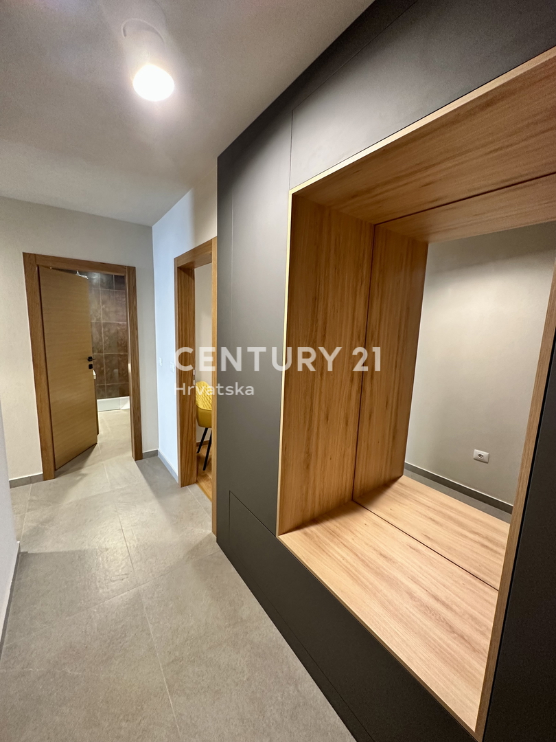 LABIN, APPARTAMENTO IN NUOVA COSTRUZIONE CON VISTA APERTA SUL MARE