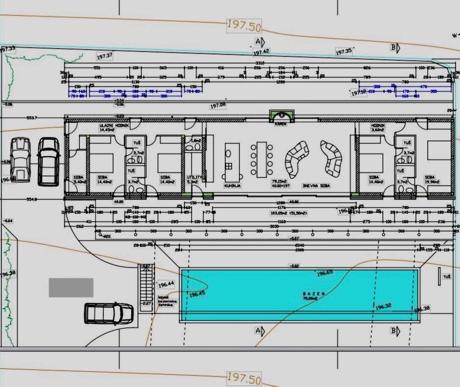 BUJE, DINTORNI, VILLA MODERNA DAL DESIGN CONTEMPORANEO