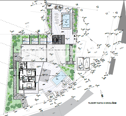 VIŽINADA, VENDITA TERRENO EDIFICABILE CON VISTA SU MOTOVUN