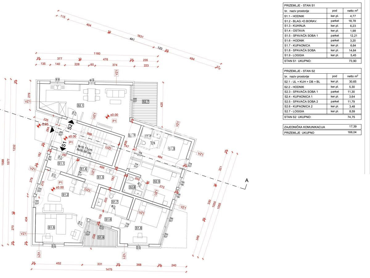 Vendita, Appartamento, 3 locali, Provincia di Istria, Umag