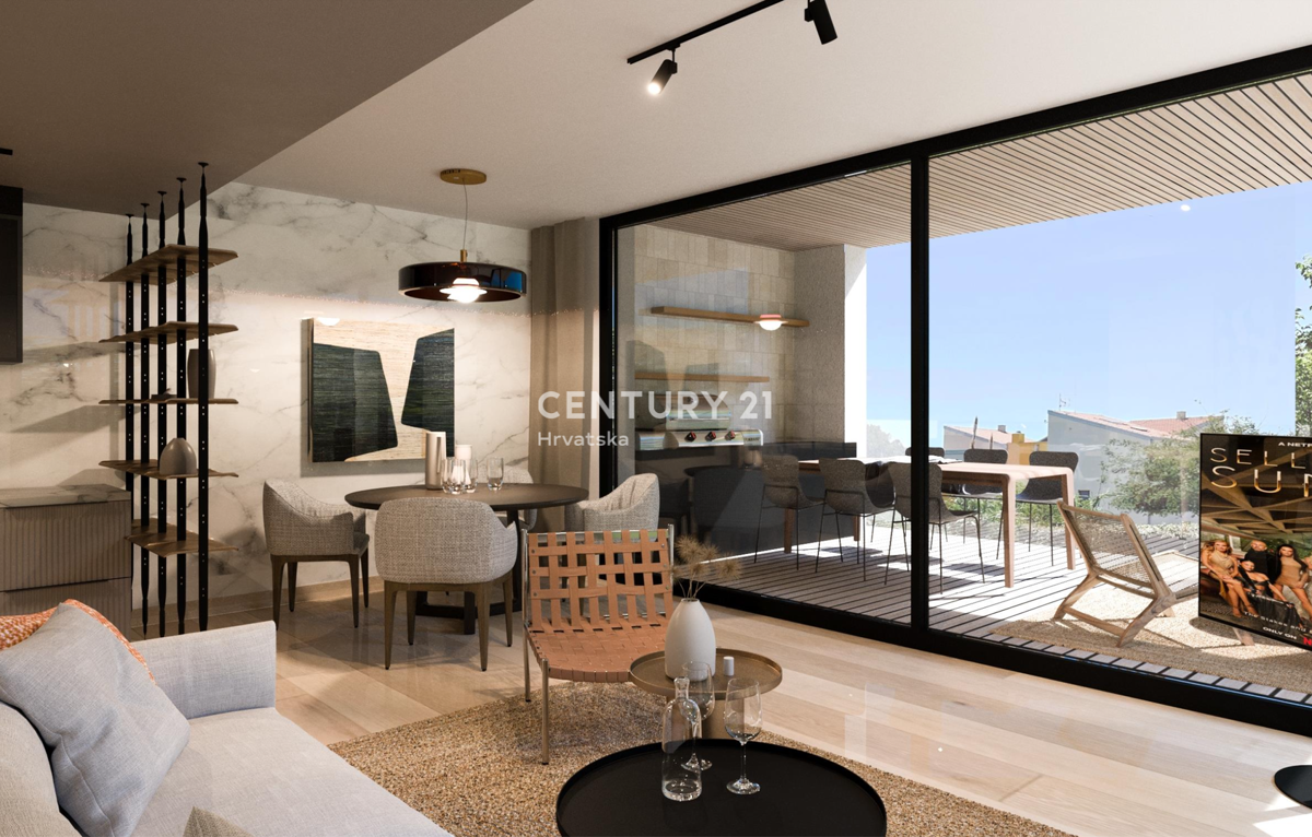 NOVIGRAD, NUOVO APPARTAMENTO CON VISTA PANORAMICA SUL MARE