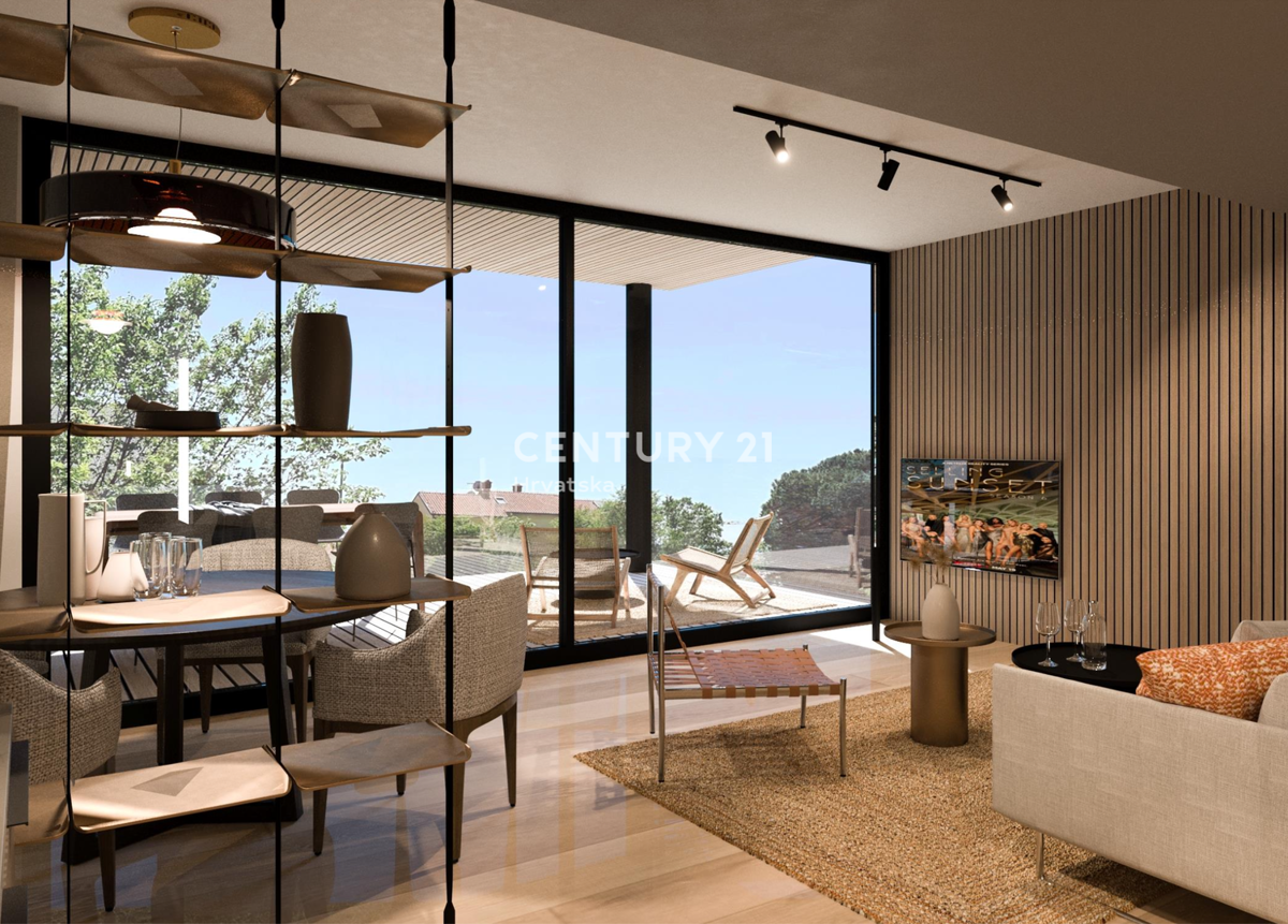 NOVIGRAD, NUOVO APPARTAMENTO CON VISTA PANORAMICA SUL MARE