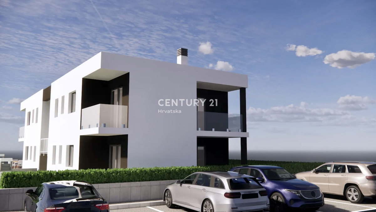 POREČ, PERIFERIA, NUOVO APPARTAMENTO AL PIANO TERRA A SOLI 2 KM DAL CENTRO CITTÀ