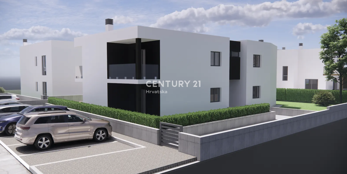POREČ, PERIFERIA, NUOVO APPARTAMENTO AL PIANO TERRA A SOLI 2 KM DAL CENTRO CITTÀ