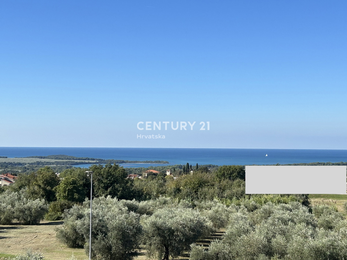 POREČ, PERIFERIA, ATTICO CON VISTA PANORAMICA E APERTA SUL MARE