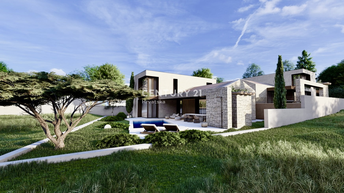 NOVIGRAD, DINTORNI, NUOVA COSTRUZIONE A SOLO 1,5 KM DALLA SPIAGGIA IN POSIZIONE TOP