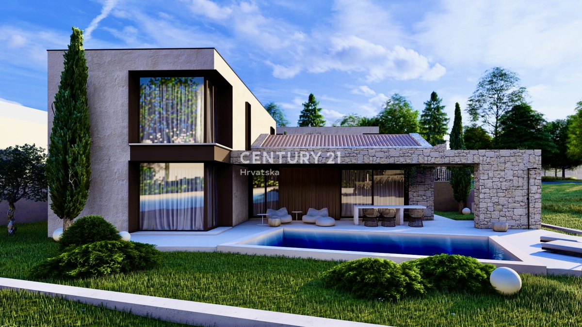 NOVIGRAD, DINTORNI, NUOVA COSTRUZIONE A SOLO 1,5 KM DALLA SPIAGGIA IN POSIZIONE TOP