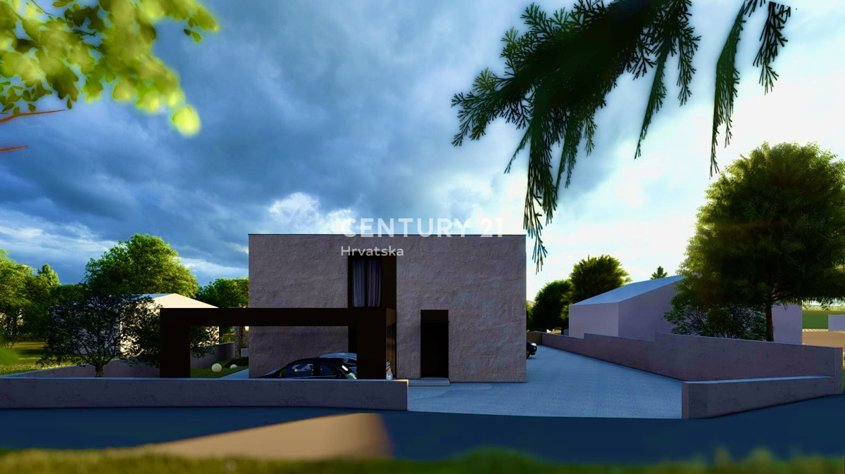 NOVIGRAD, DINTORNI, NUOVA COSTRUZIONE A SOLO 1,5 KM DALLA SPIAGGIA IN POSIZIONE TOP