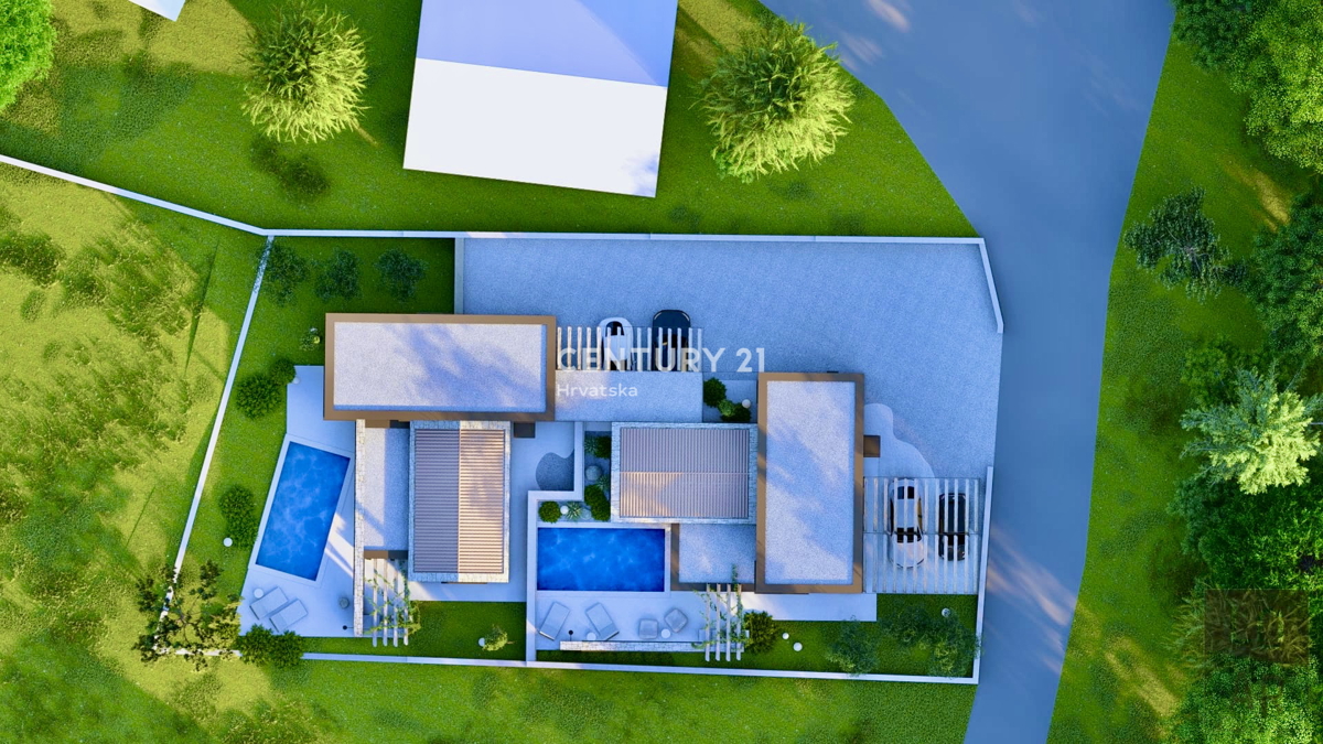 NOVIGRAD, DINTORNI, NUOVA COSTRUZIONE A SOLO 1,5 KM DALLA SPIAGGIA IN POSIZIONE TOP