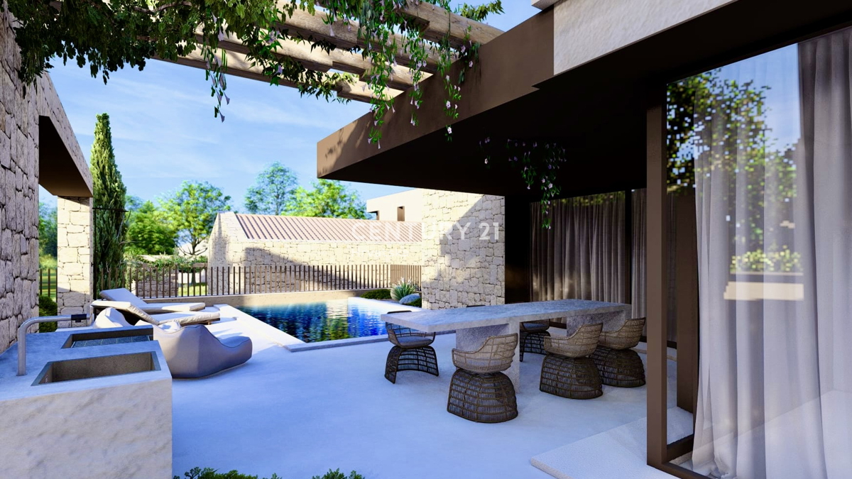 NOVIGRAD, DINTORNI, NUOVA COSTRUZIONE A SOLO 1,5 KM DALLA SPIAGGIA IN POSIZIONE TOP