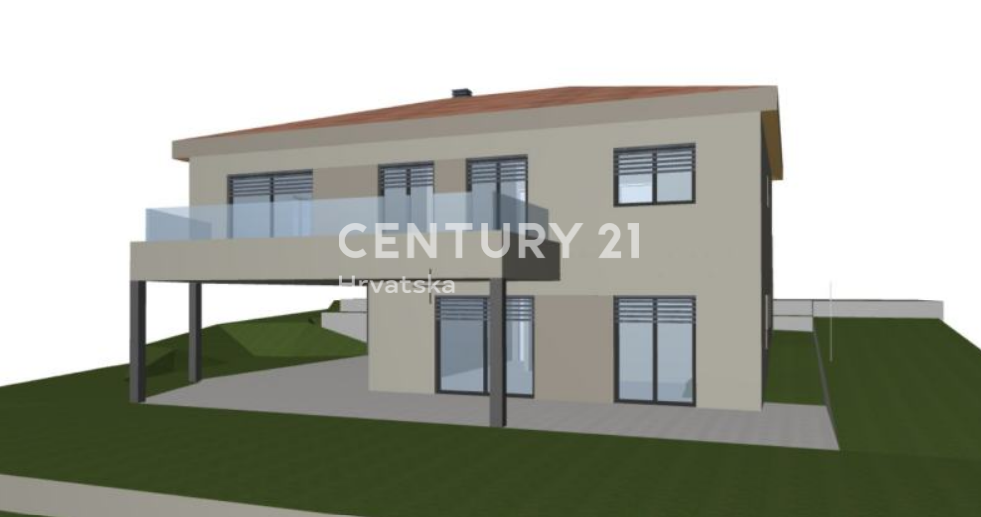 POREČ, TERRENO EDIFICABILE IN VENDITA CON PERMESSO DI COSTRUIRE