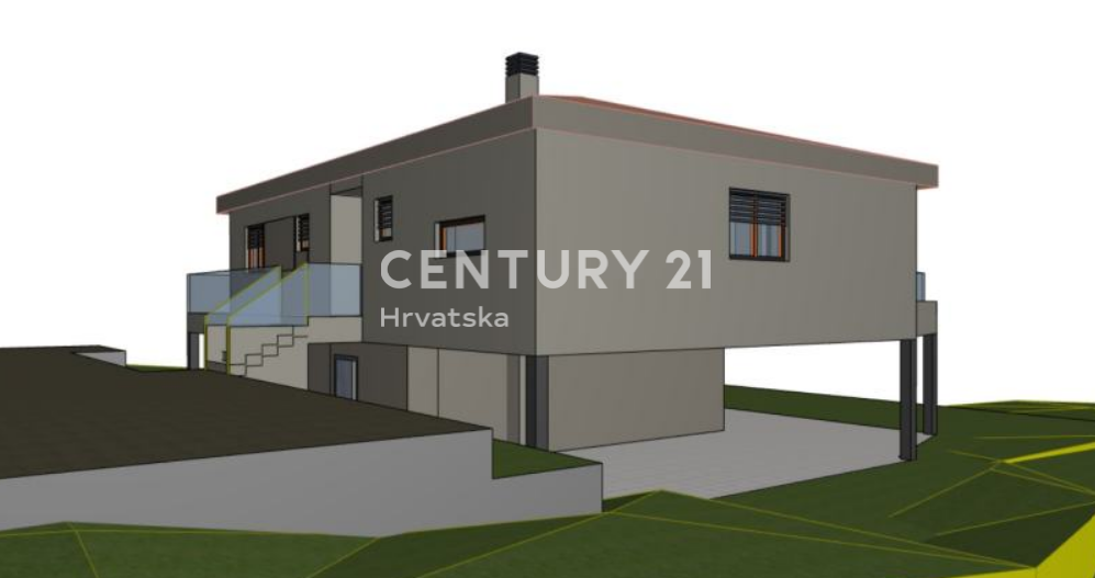 POREČ, TERRENO EDIFICABILE IN VENDITA CON PERMESSO DI COSTRUIRE