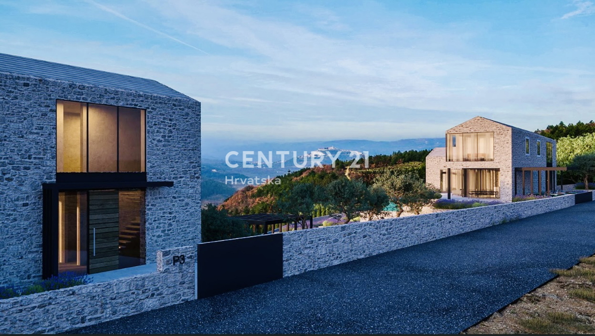 MOTOVUN, DINTORNI, TERRENO EDIFICABILE CON VISTA PANORAMICA