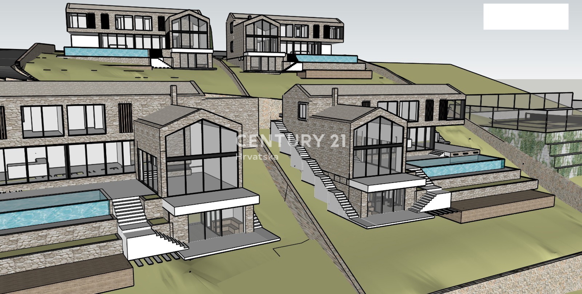 MOTOVUN, DINTORNI, TERRENO EDIFICABILE CON VISTA PANORAMICA