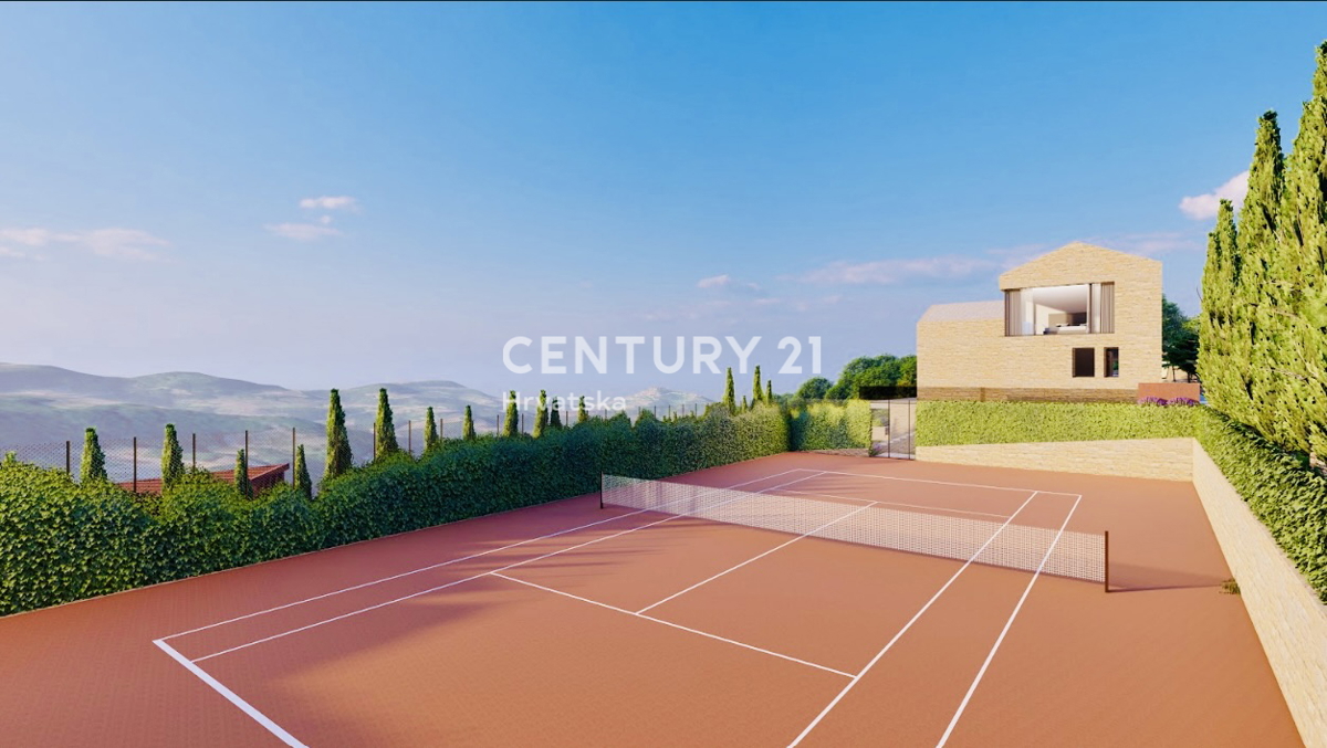 MOTOVUN, DINTORNI, TERRENO EDIFICABILE CON VISTA PANORAMICA