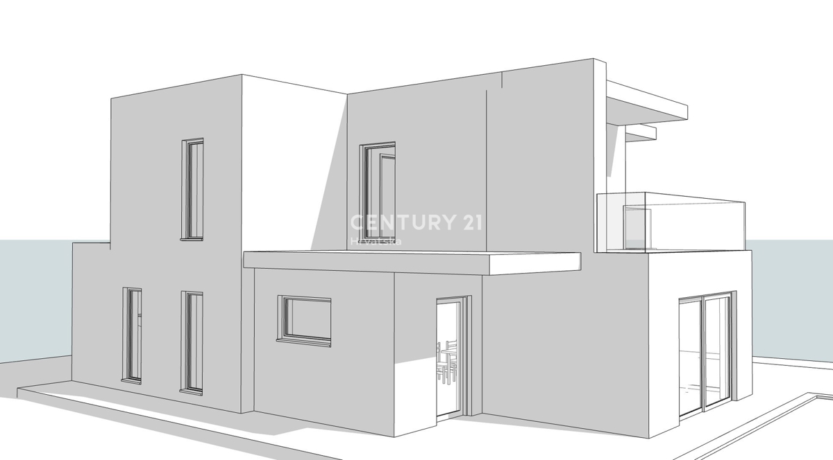 FUNTANA, VENDESI TERRENO EDIFICABILE CON PERMESSO DI COSTRUIRE PER VILLA CON PISCINA
