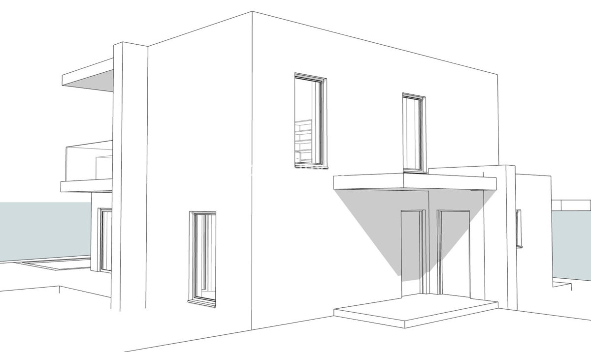FUNTANA, VENDESI TERRENO EDIFICABILE CON PERMESSO DI COSTRUIRE PER VILLA CON PISCINA