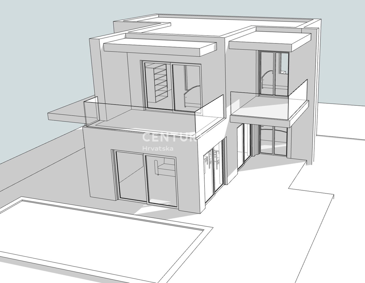 FUNTANA, VENDESI TERRENO EDIFICABILE CON PERMESSO DI COSTRUIRE PER VILLA CON PISCINA