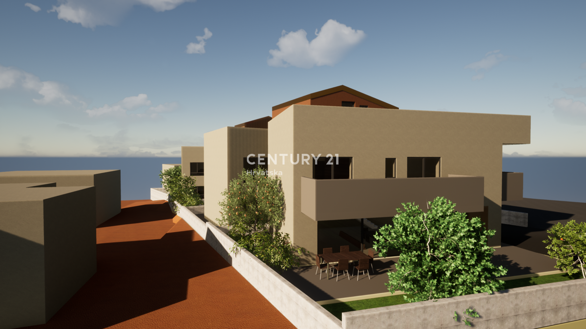 UMAG, DINTORNI, TERRENO A SOLI 80 METRI DAL MARE CON PERMESSO DI COSTRUZIONE DEFINITIVO