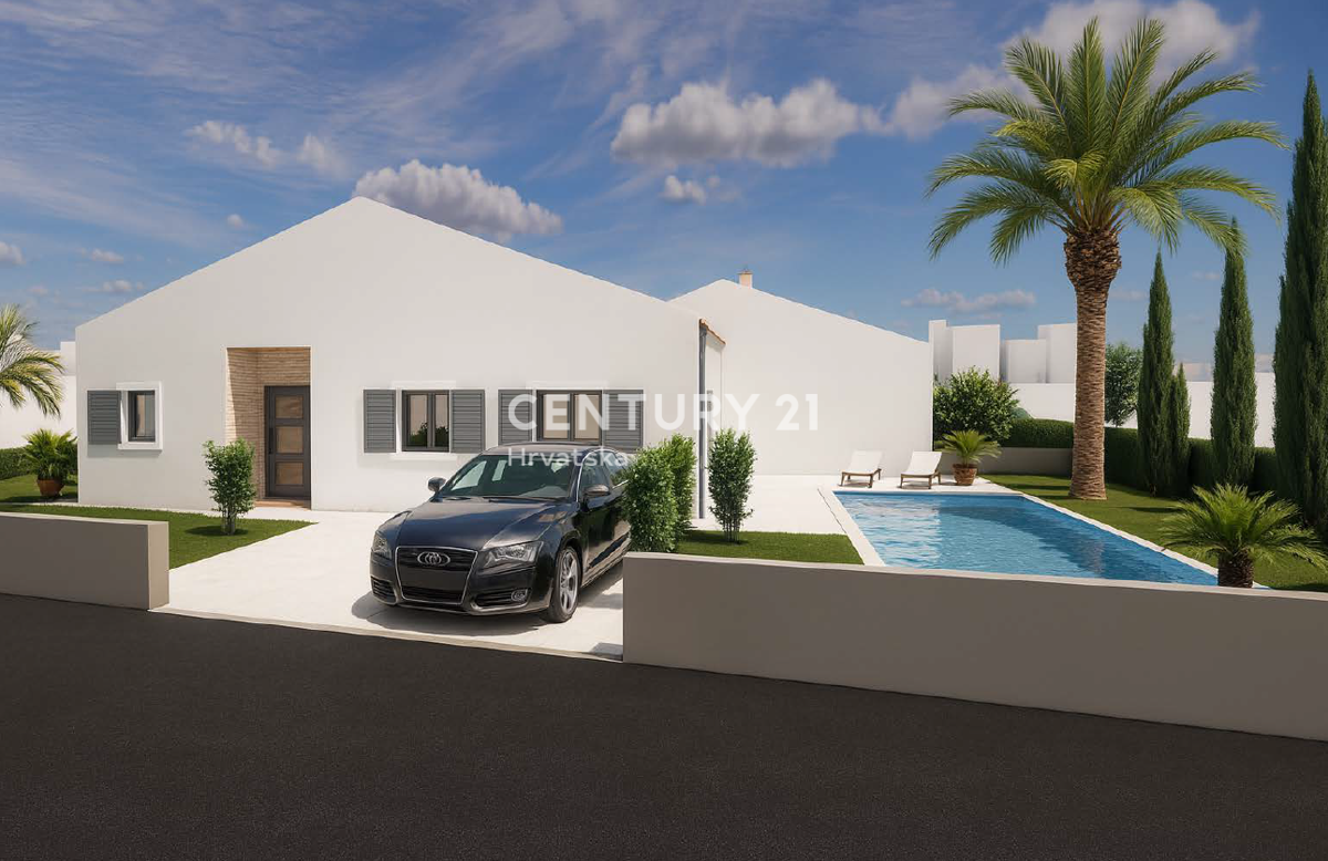 KAŠTELIR, VENDESI DOPPIA VILLA CON PISCINA