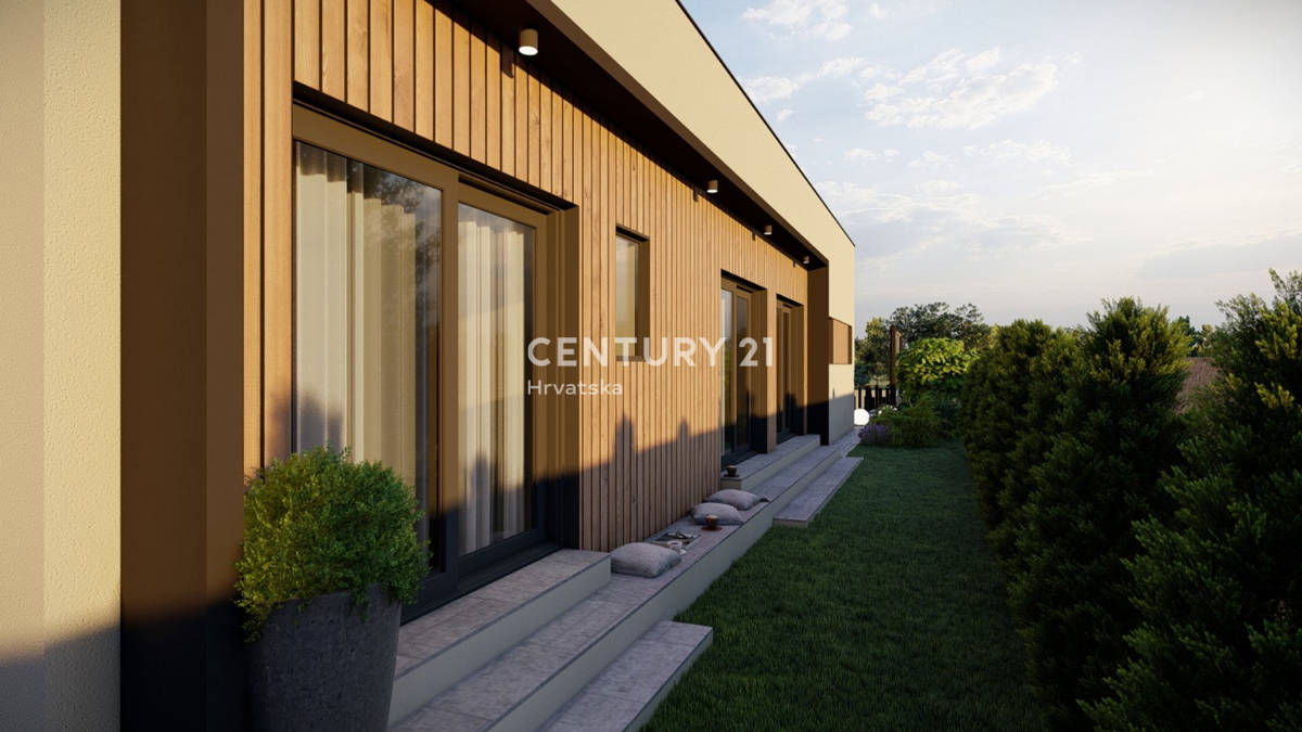 SVETVINČENAT, VILLA AL PIANO TERRA CON 4 CAMERE DA LETTO E PISCINA, POSIZIONE TRANQUILLA