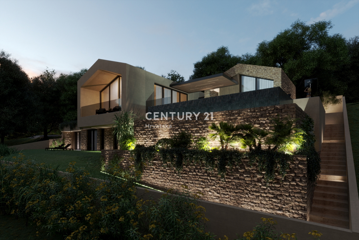 KRASICA, TERRENO EDIFICABILE ATTRATTIVO CON VISTA PANORAMICA SUL MARE