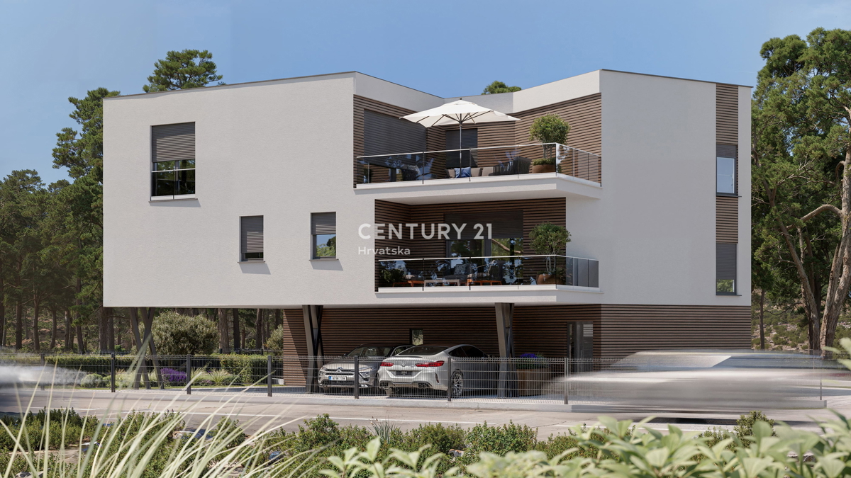 UMAG, BAŠANIJA, NUOVO PENTHOUSE/APPARTAMENTO A SOLI 250 METRI DALLA SPIAGGIA ESCLUSIVA DELL'AGENZIA C21