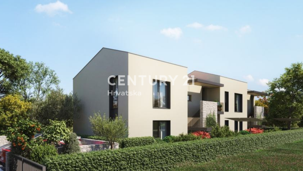 POREČ, NUOVA COSTRUZIONE, APPARTAMENTO CON TRE CAMERE DA LETTO, PIANO TERRA