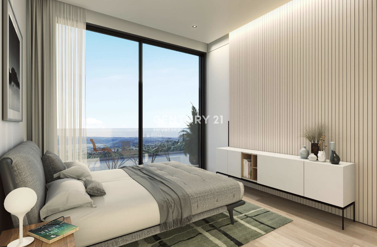 GROŽNJAN, DINTORNI, VILLA CON VISTA PANORAMICA SULLA NATURA E SUL MARE