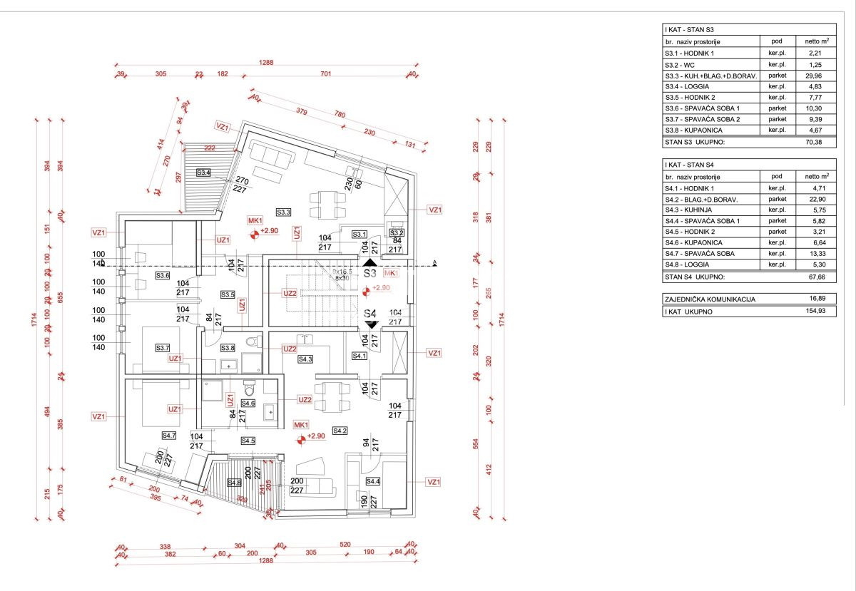 Vendita, Appartamento, 3 locali, Provincia di Istria, Umag