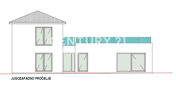 BRTONIGLA, VENDESI TERRENO EDIFICABILE CON PERMESSO DI COSTRUIRE PER UNA SPLENDIDA VILLA, VISTA MARE