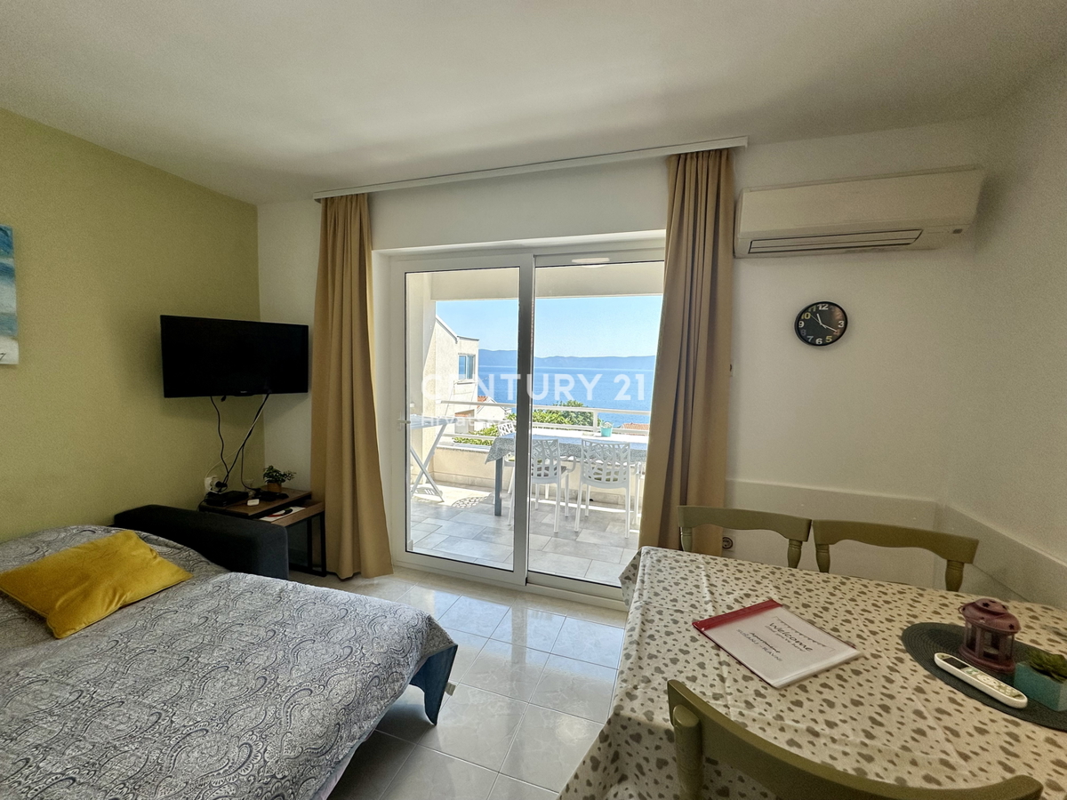 LABIN, APPARTAMENTO CON UNA CAMERA DA LETTO, VISTA MARE, 300 M DALLA SPIAGGIA