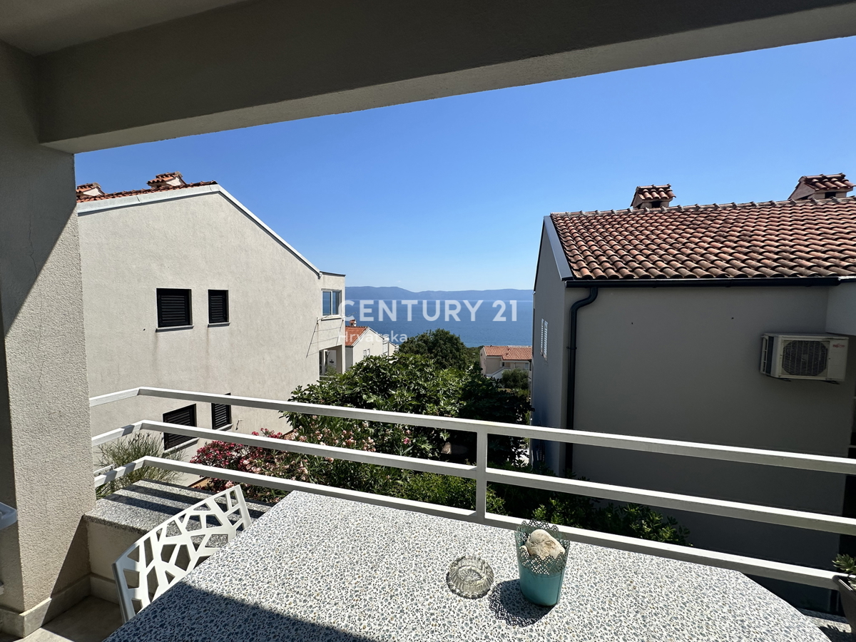 LABIN, APPARTAMENTO CON UNA CAMERA DA LETTO, VISTA MARE, 300 M DALLA SPIAGGIA