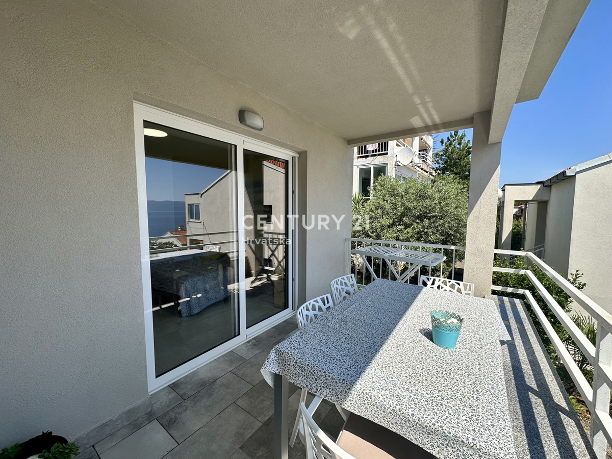 LABIN, APPARTAMENTO CON UNA CAMERA DA LETTO, VISTA MARE, 300 M DALLA SPIAGGIA