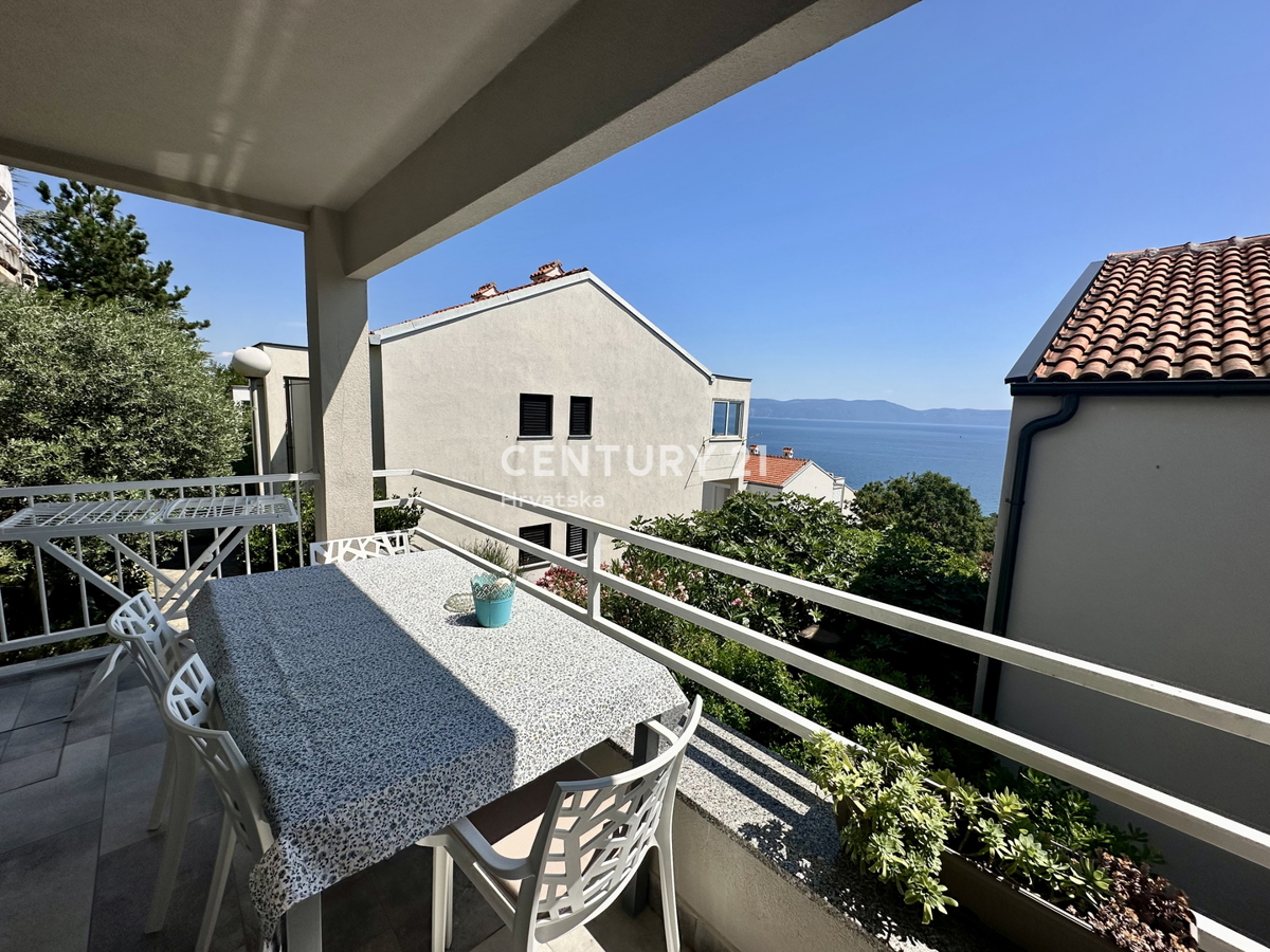 LABIN, APPARTAMENTO CON UNA CAMERA DA LETTO, VISTA MARE, 300 M DALLA SPIAGGIA