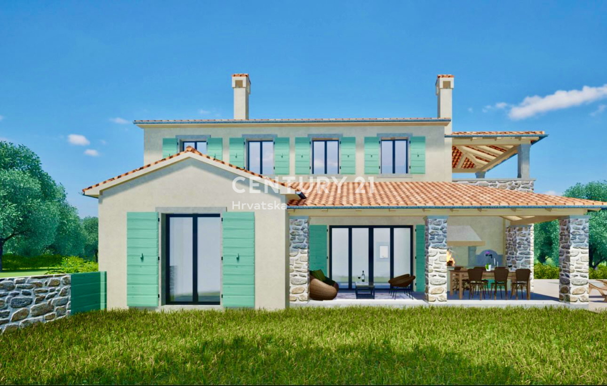 BRTONIGLA, PERIFERIA, DUPLEX CON VISTA PANORAMICA SULLA VALLE DEL FIUME MIRNA