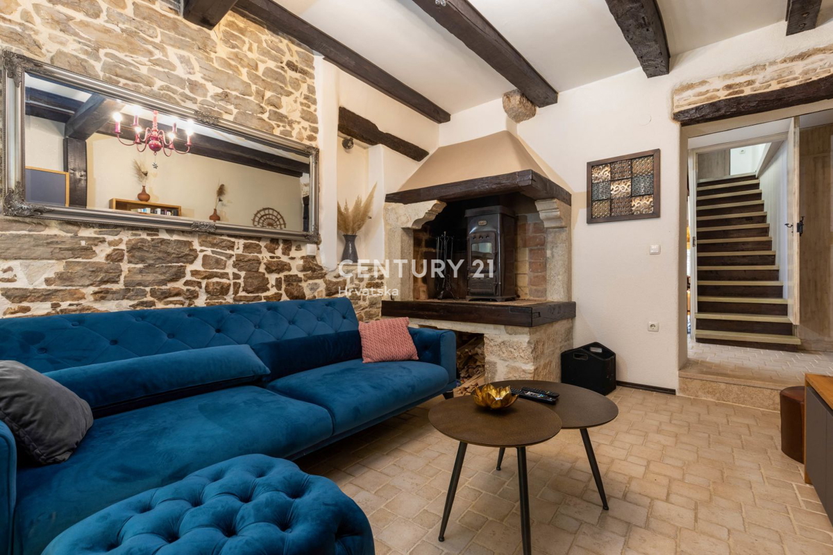 PAZIN, BELLISSIMA CASA CON UN BEL GIARDINO NEL CENTRO DELLA CITTÀ