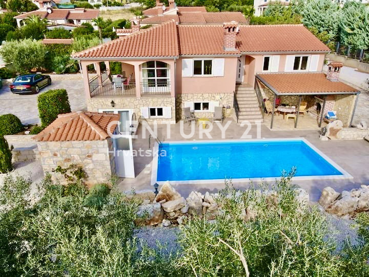 POREČ, DINTORNI, OTTIMA CASA CON VISTA MARE