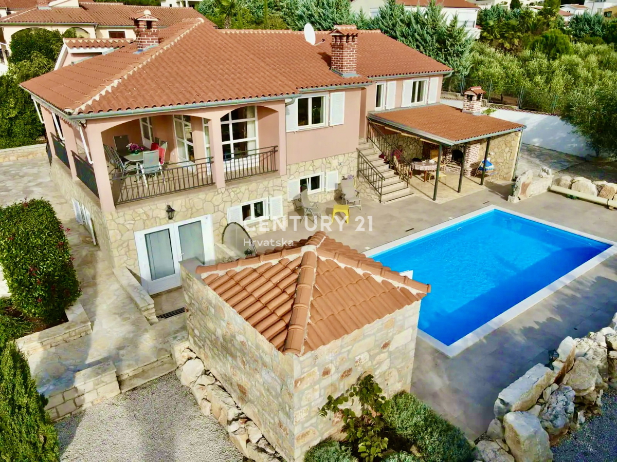 POREČ, DINTORNI, OTTIMA CASA CON VISTA MARE